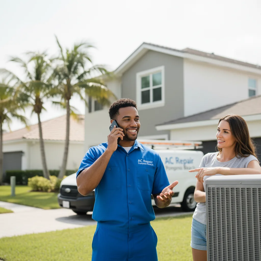 AC Repair Pompano Beach customer support in Jamison